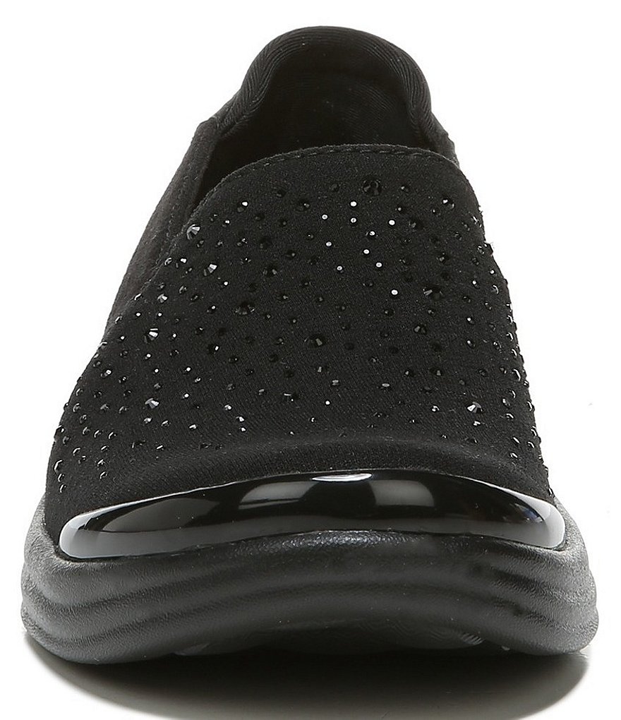 Bzees Poppyseed Rhinestone Slip-On Mesh Washable Shoes