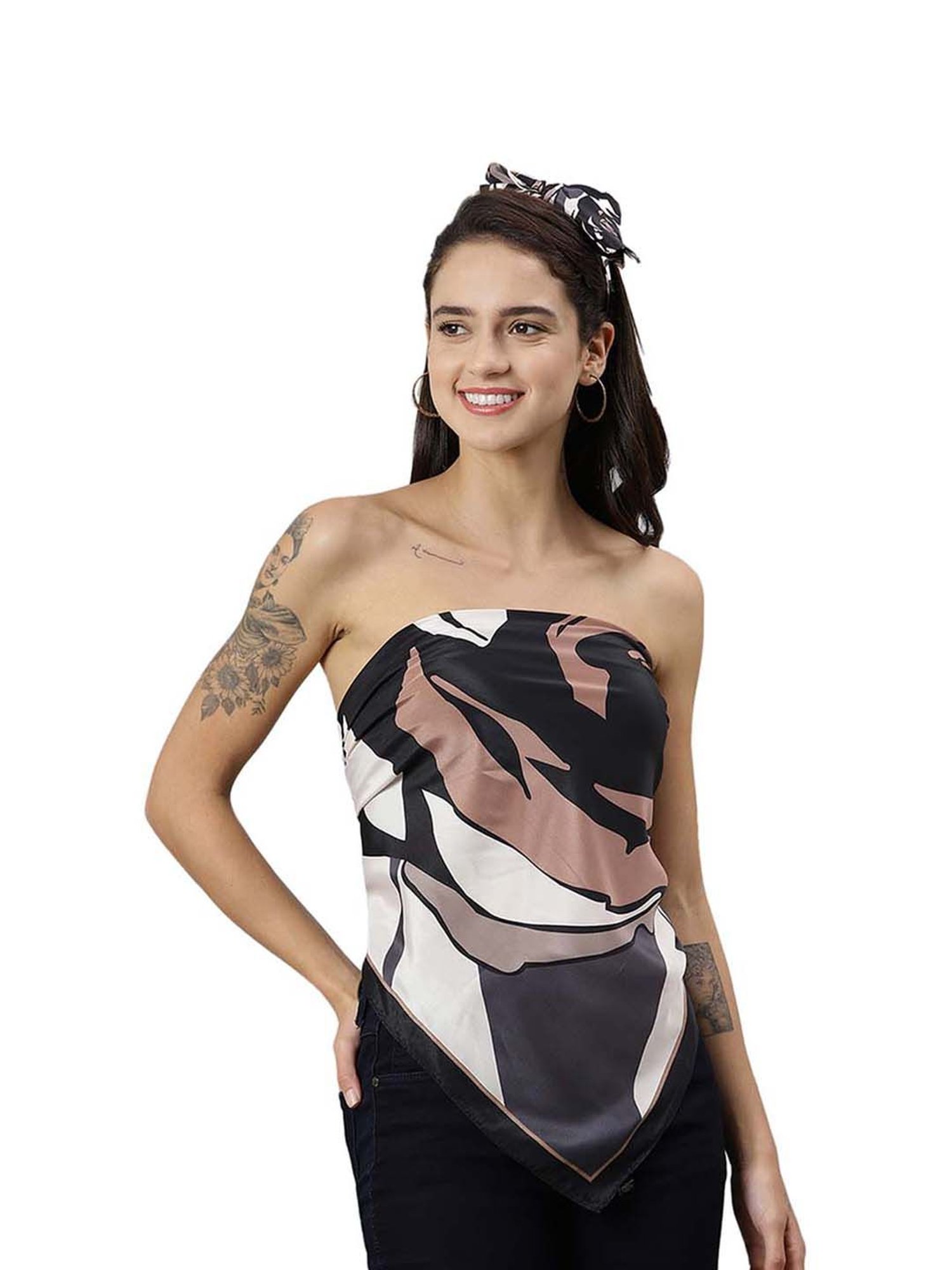 Tossido MultiColor Printed Stole