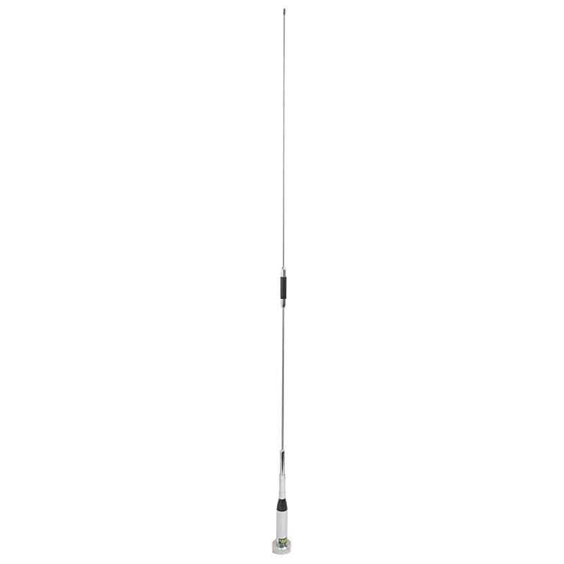 NMO200C 385quot Antenna NMO Mount Dual Band VHF UHF 155460Mhz Commercial Tuned Antenna GMRS MURS Requires NMO Mount
