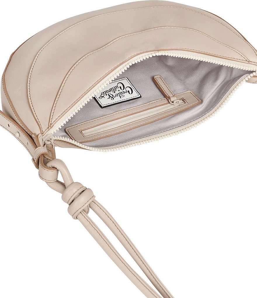 COACH Originals Swinger Nylon and Pebble Leather Shoulder Bag