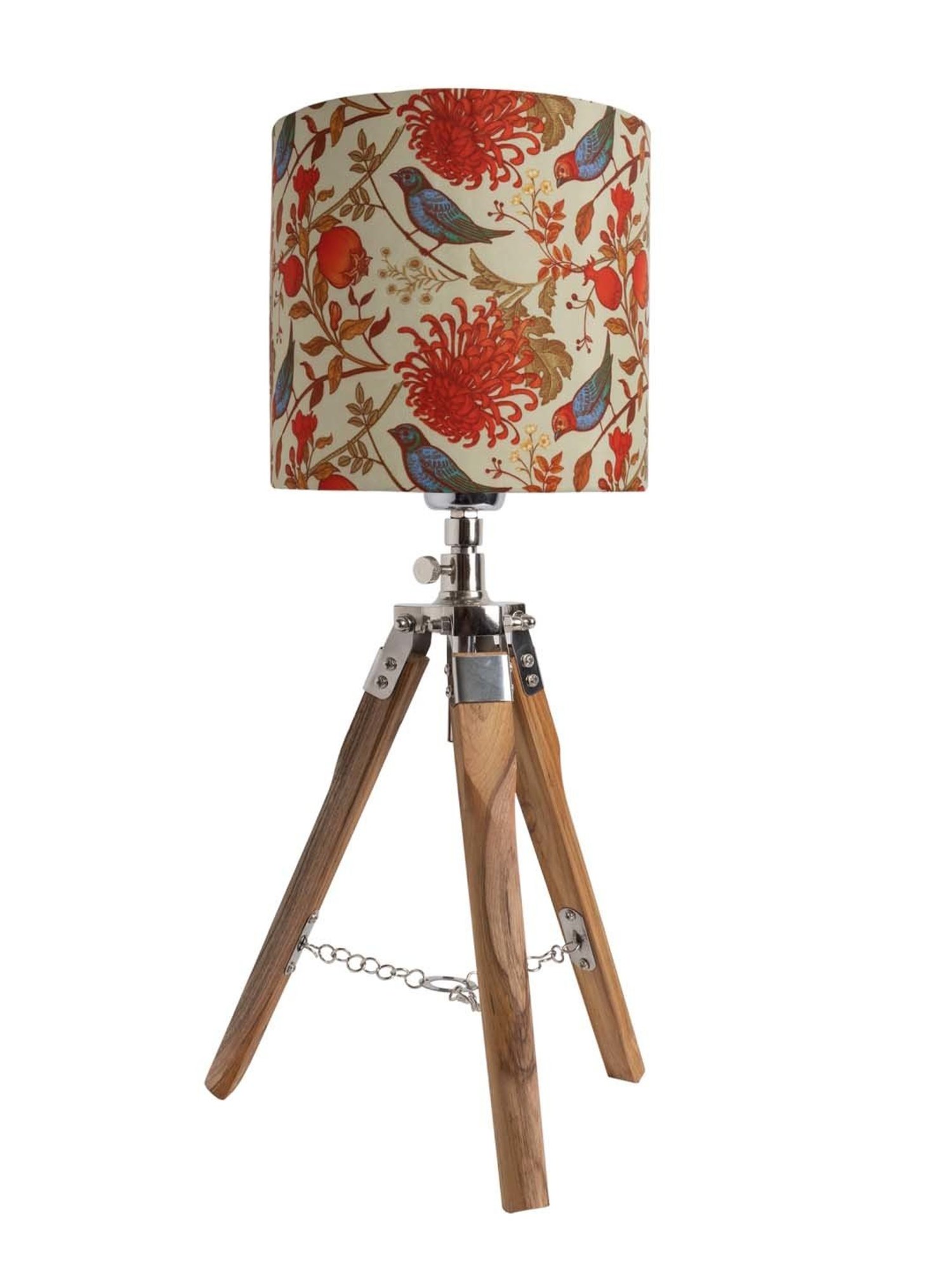 Homesake 'Modern' Multicolor Wood Table Lamp with Base - Set of 1