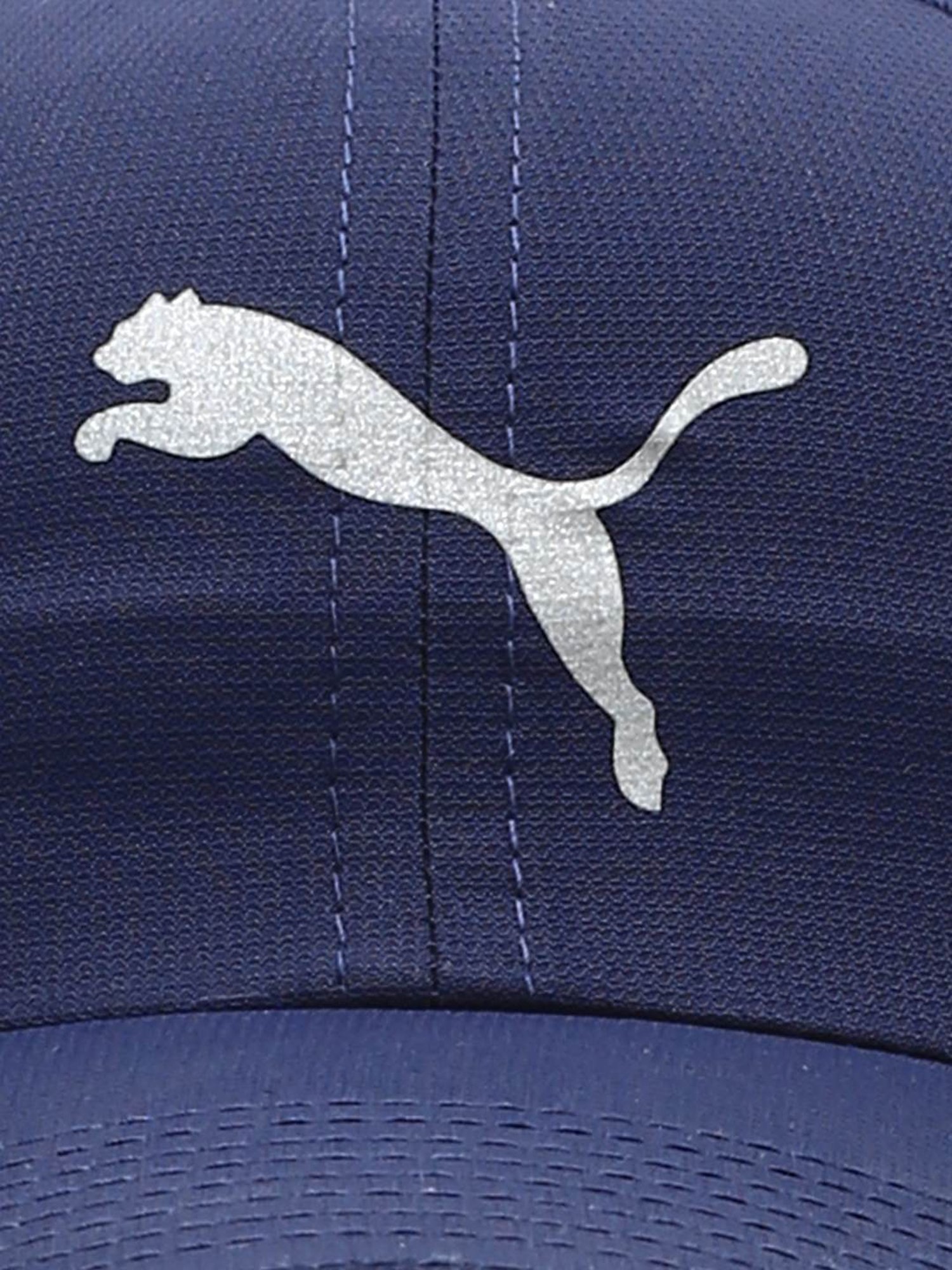 Puma  Navy Solid Baseball Cap