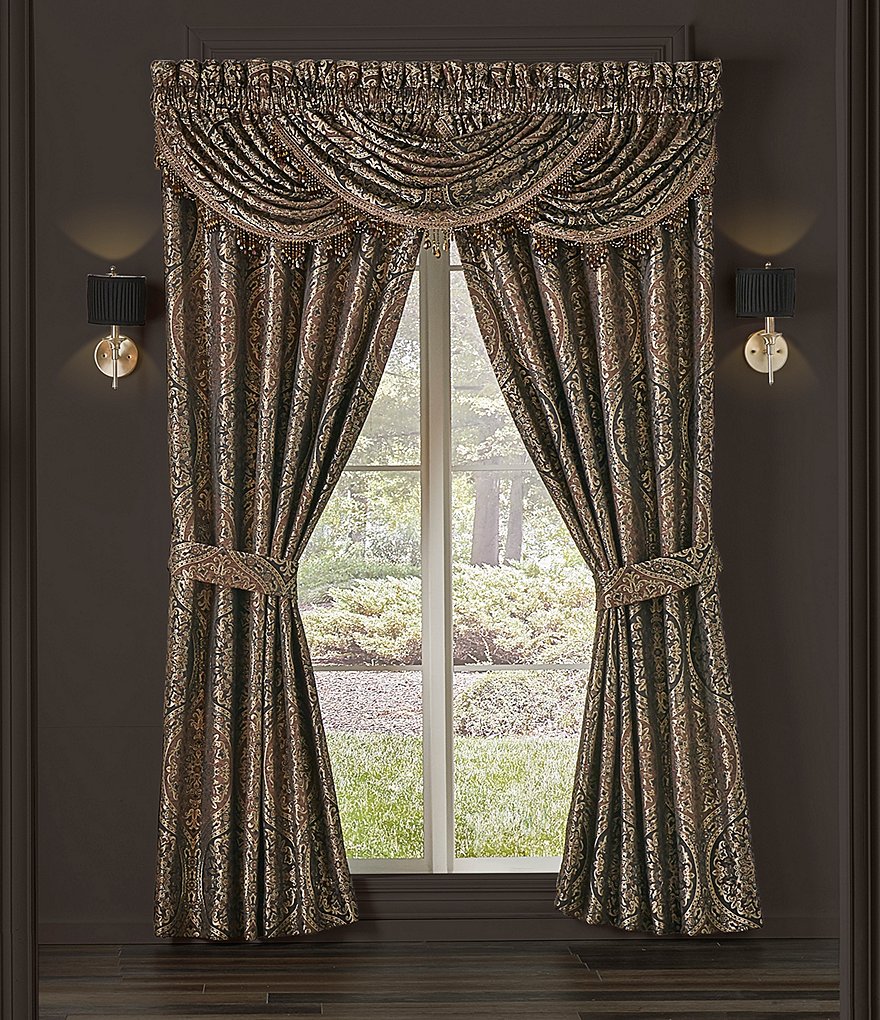 84"x52" Gaultier Blackout Curtain Blue - Beautyrest