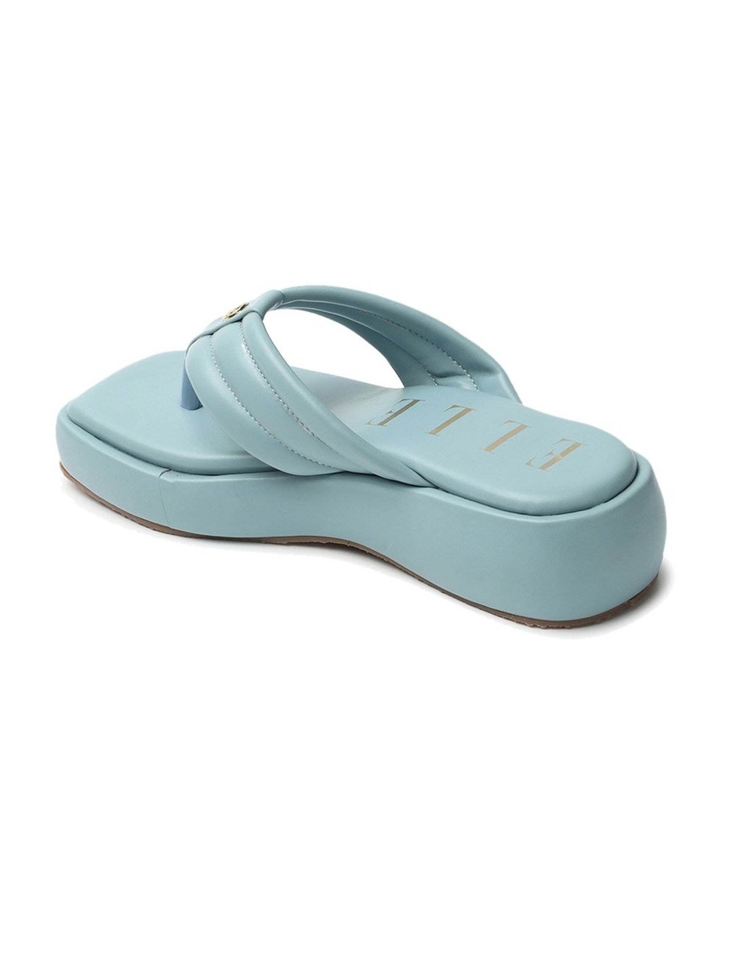 Elle Women's Sky Blue Thong Sandals
