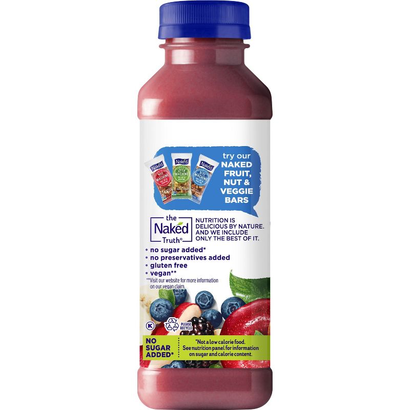 Naked Blue Machine Juice Smoothie - 15.2 fl oz Bottle