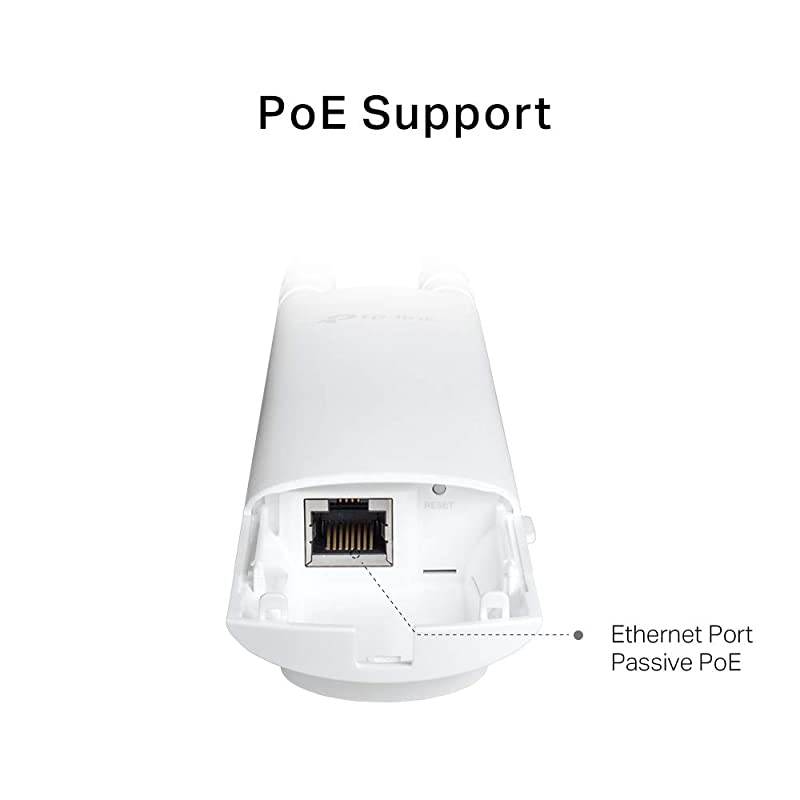 EAP110Outdoor V3 N300 Long Range 11n 24G Wireless Outdoor Access Point Flexible Installation Free EAP Controller Software