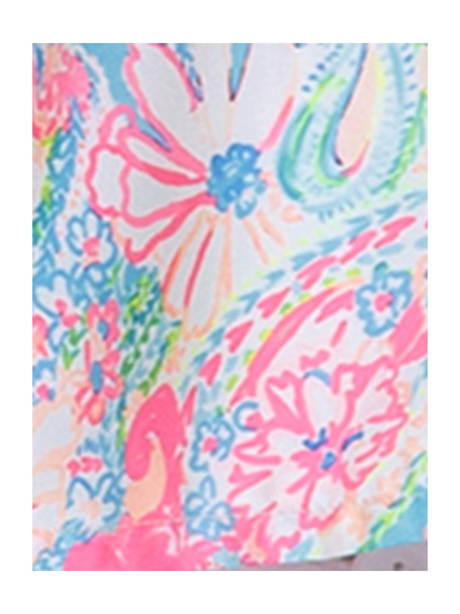 Peppermint Kids Multicolor Floral Print Top with Shorts