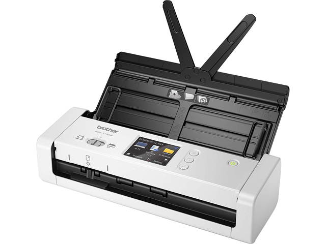 Brother ADS-1700W (ADS1700WZU1) Sheet Fed Compact Color Desktop Scanner with Duplex