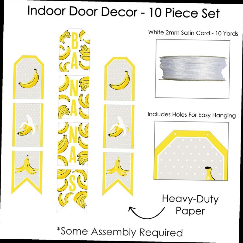 Big Dot of Happiness Blue Elephant - Boy Happy Birthday Decorations Party Banner