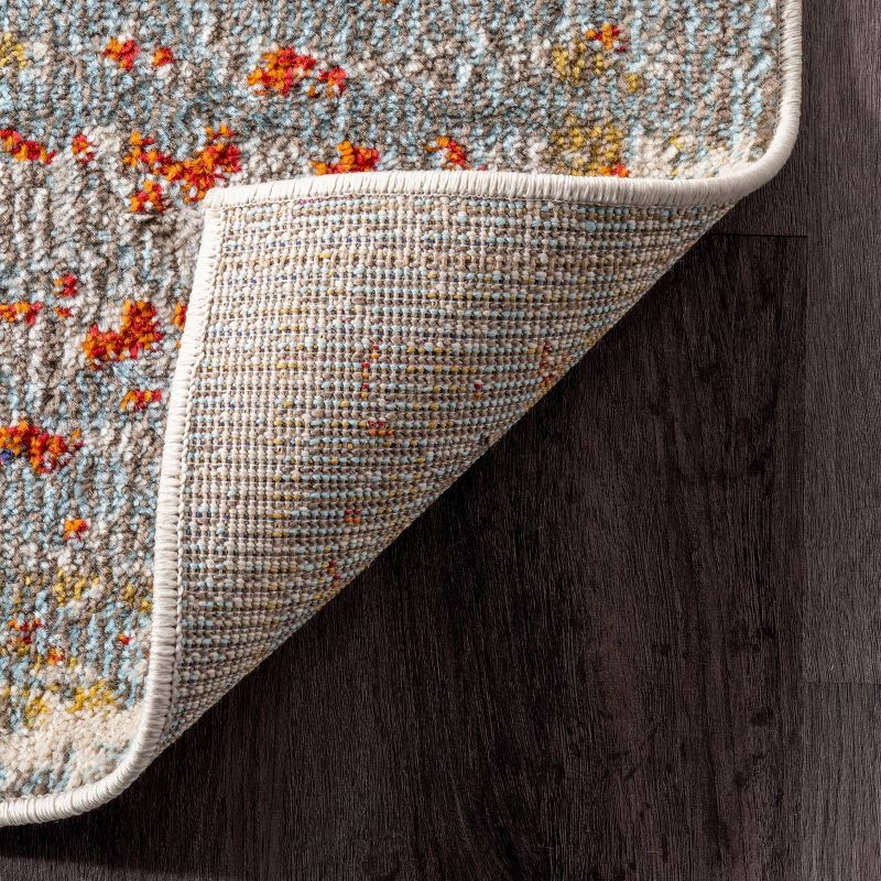 2'6"X8' Solid Runner Gray - nuLOOM