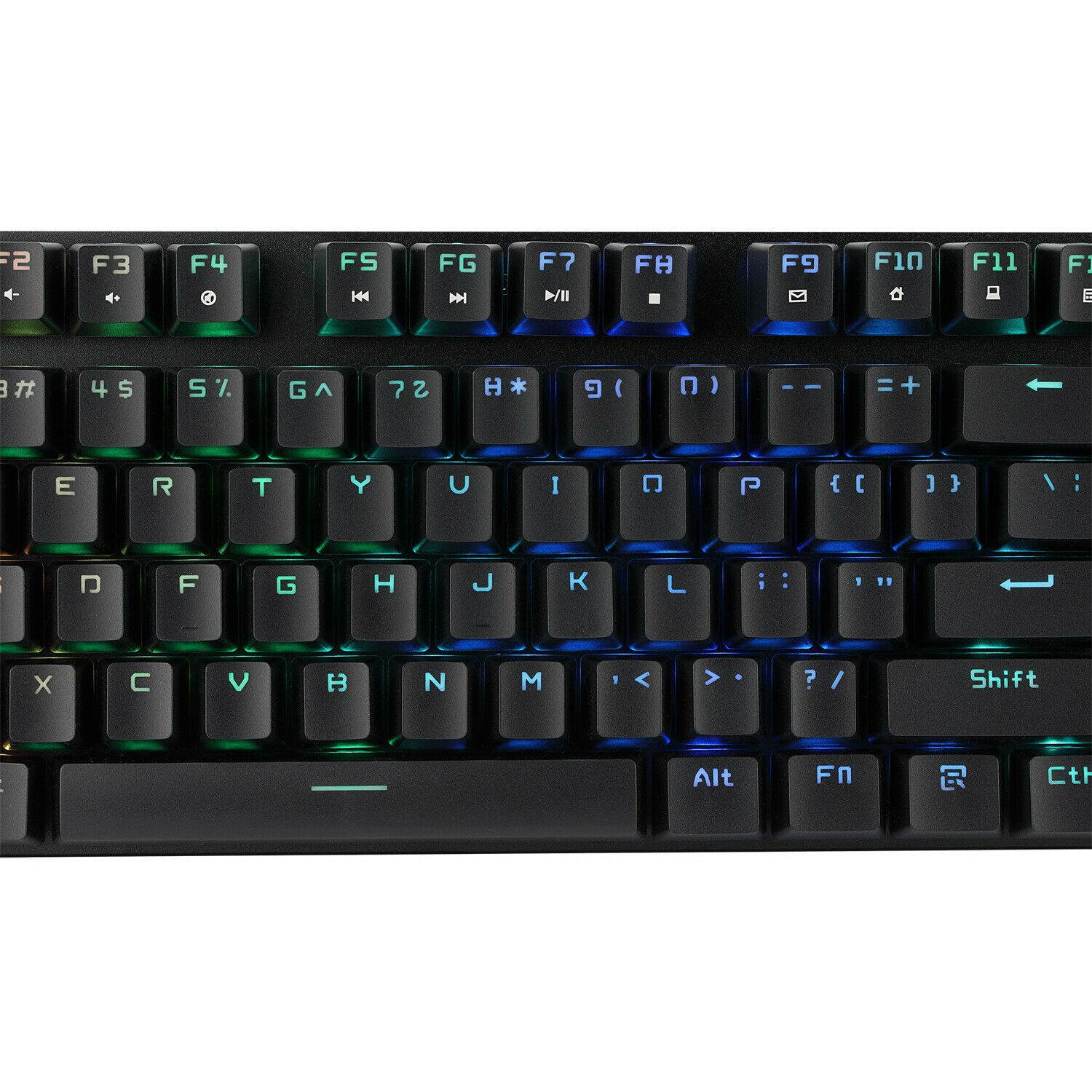 Adesso RGB Programmable Mechanical Gaming Keyboard with Detachable Magnetic Palm