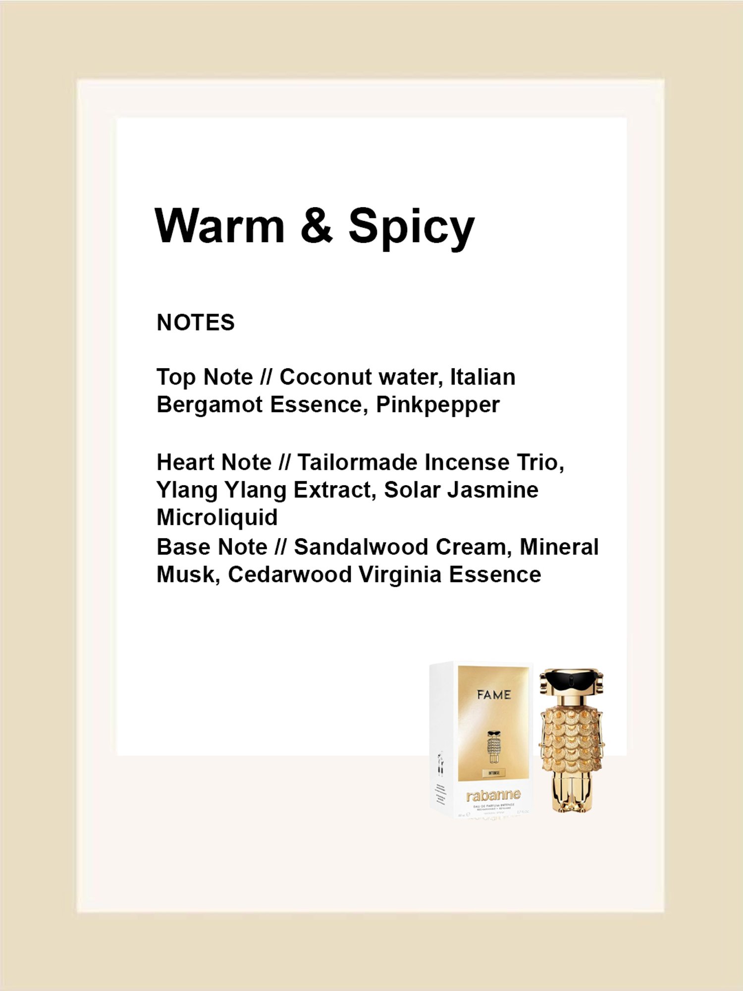 Rabanne  Fame Intense Eau de Parfum for Women - 80 ml