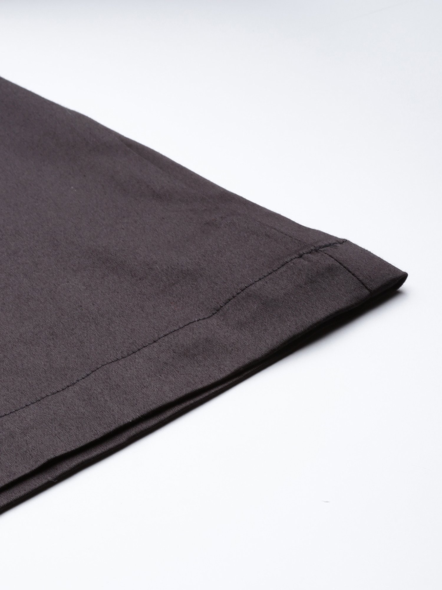 aarke Ritu Kumar Black Cotton Blend Solid Pant