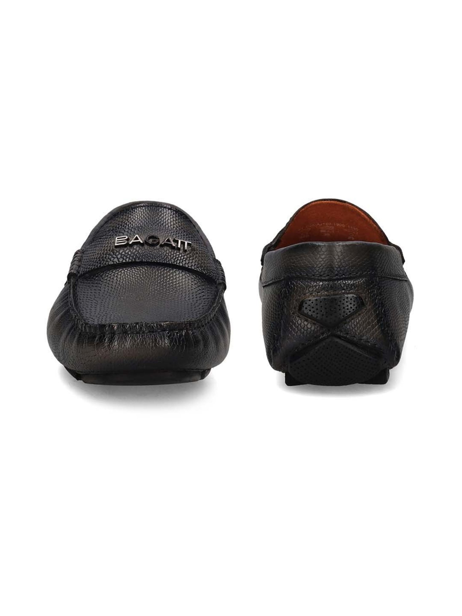 Bagatt Men's Hexa Black Loafers