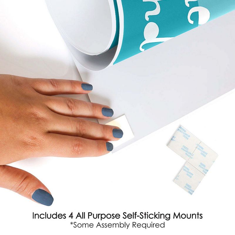 Big Dot of Happiness Arctic Polar Animals - Winter Happy Birthday Decorations Party Banner