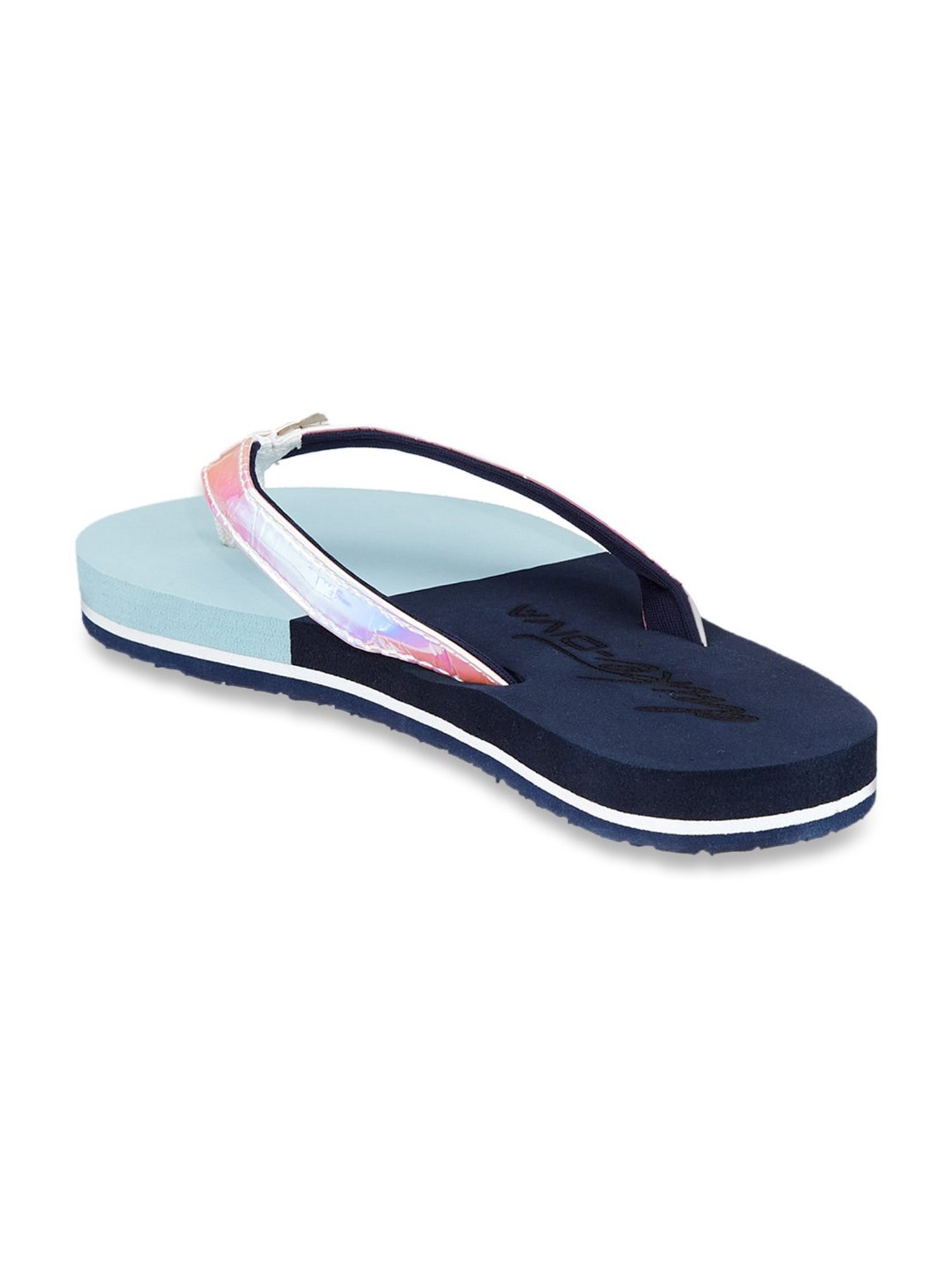 Duke Women's Sky Blue Flip Flops