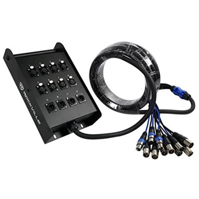 New Xscorpion Mc10 20' Microphone Extension Cord 1/4" Phono To Xlr Female