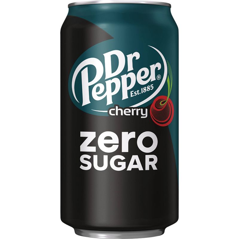 Dr Pepper Zero Sugar Cherry - 12pk/12 fl oz Cans