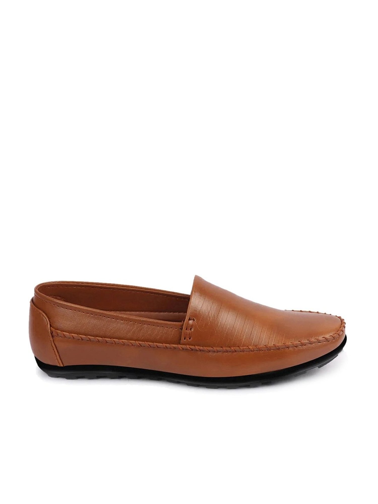 Fausto Men's Tan Casual Loafers