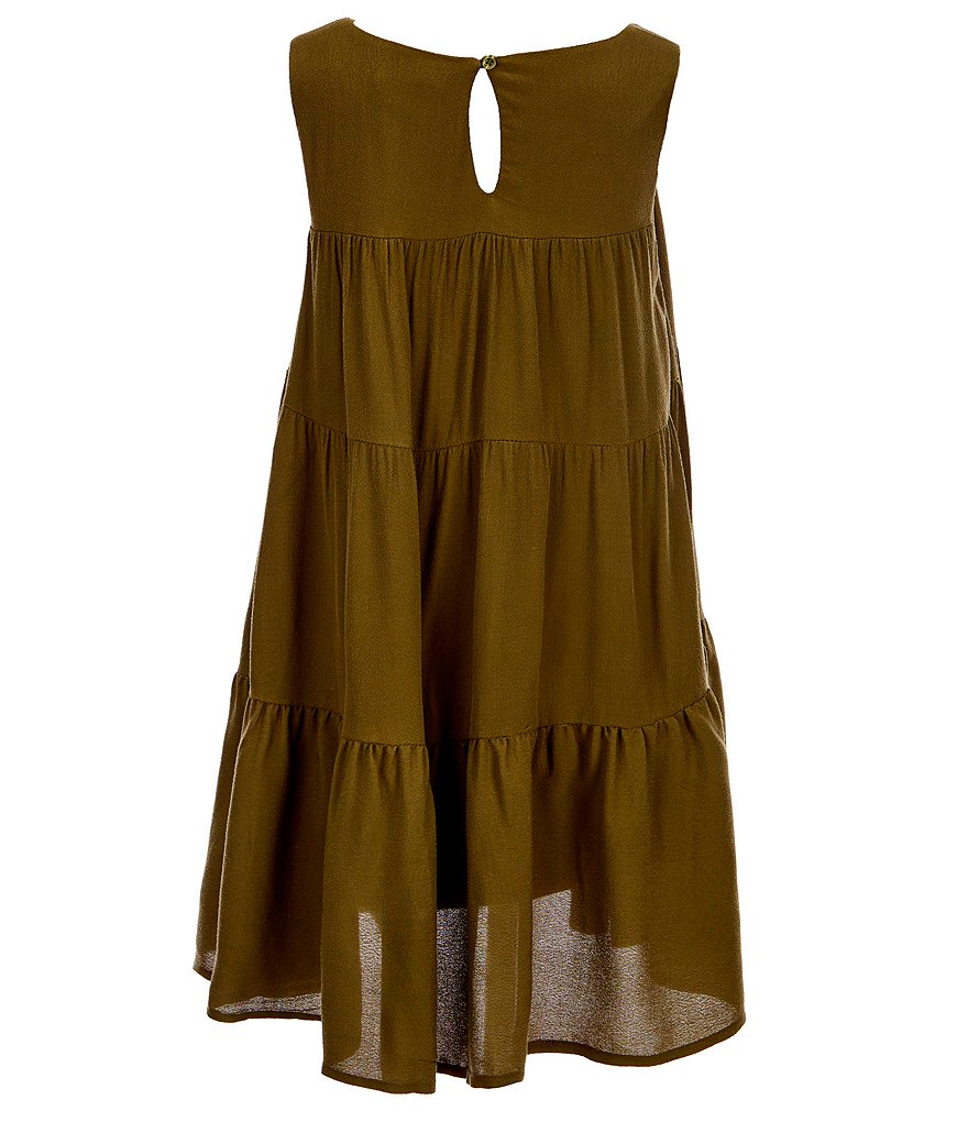 Guess Big Girls 7-16 Striped Overall Dress