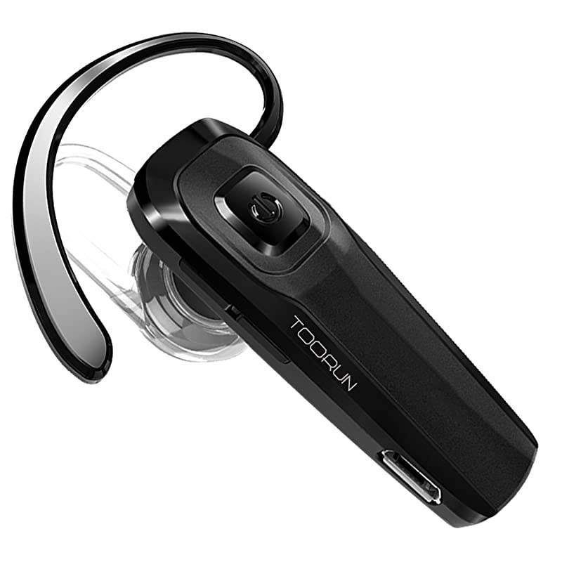 M26 Bluetooth Headset with Noise Cancelling Compatible with Smart Phones LG G7 Samsung Note9 S9 iPhone Xs MAS Moto Z3 P30 Google pixel3 ZTE AxonBlack