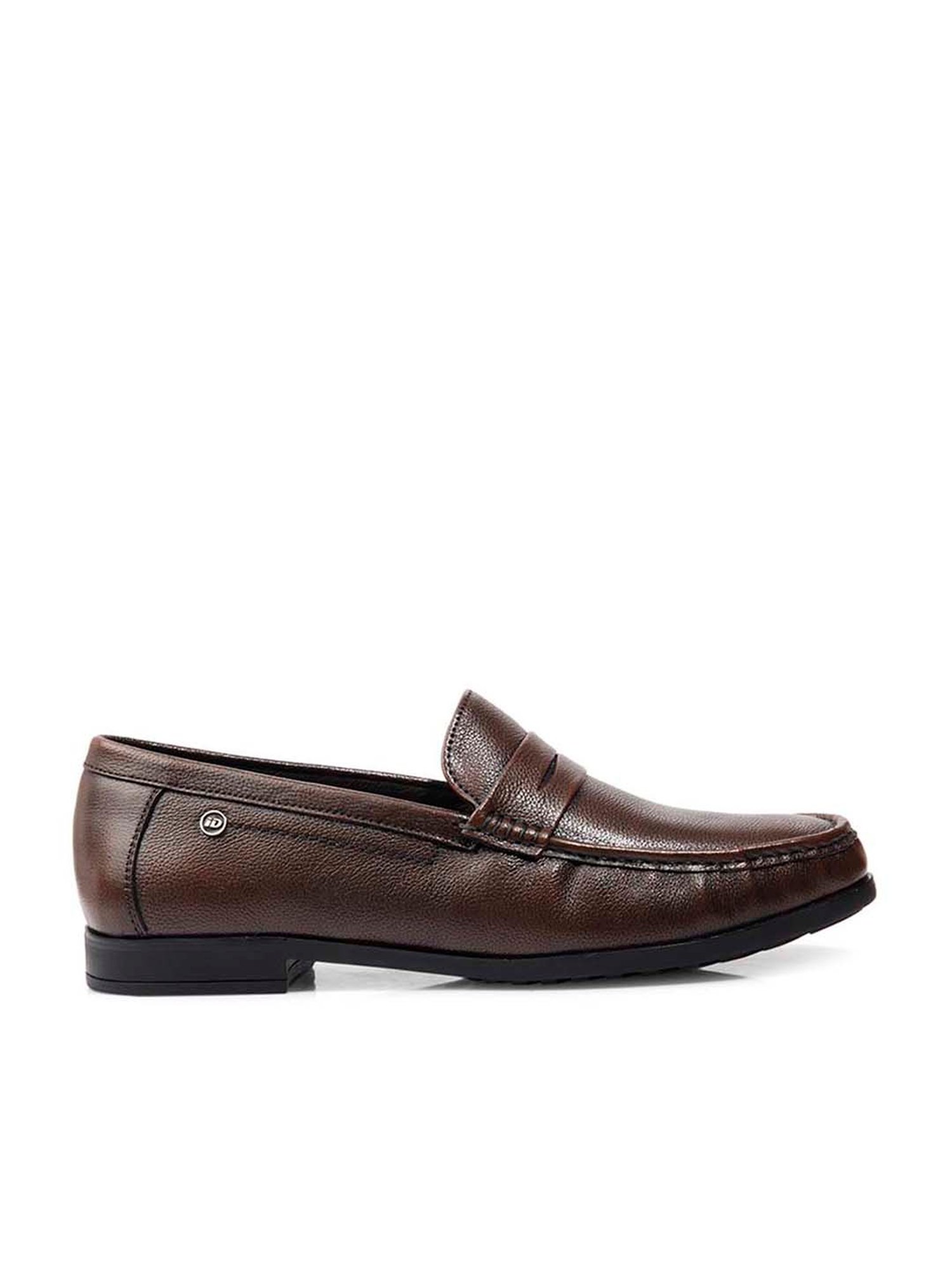 ID Men's Brown Formal Loafers