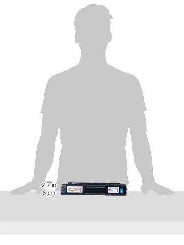 Ricoh Cyan Toner Cartridge, 2500 Yield, Type SPC310A (406345)