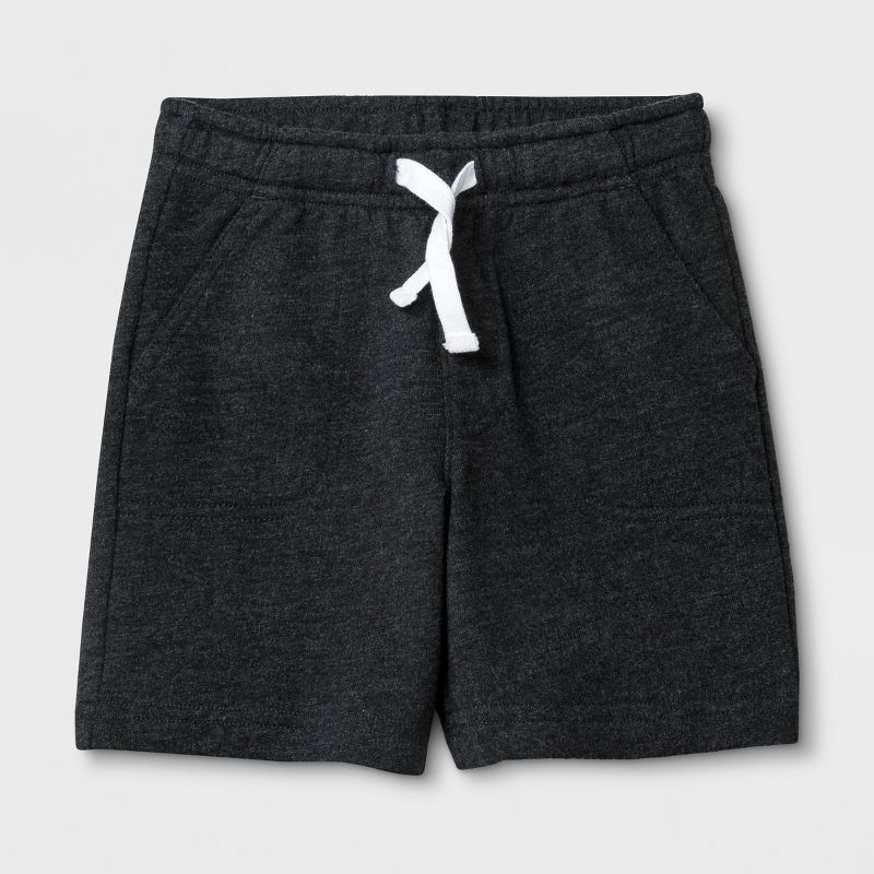 Toddler Boys' Pull-On Shorts - Cat & Jack™ Dark Gray 4T