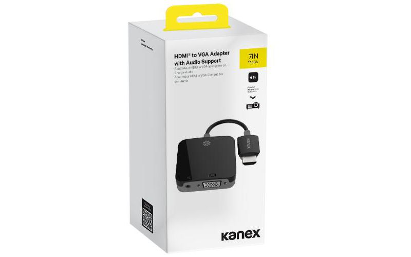 Kanex HDMI to VGA Adapter with Audio Support for AppleTV