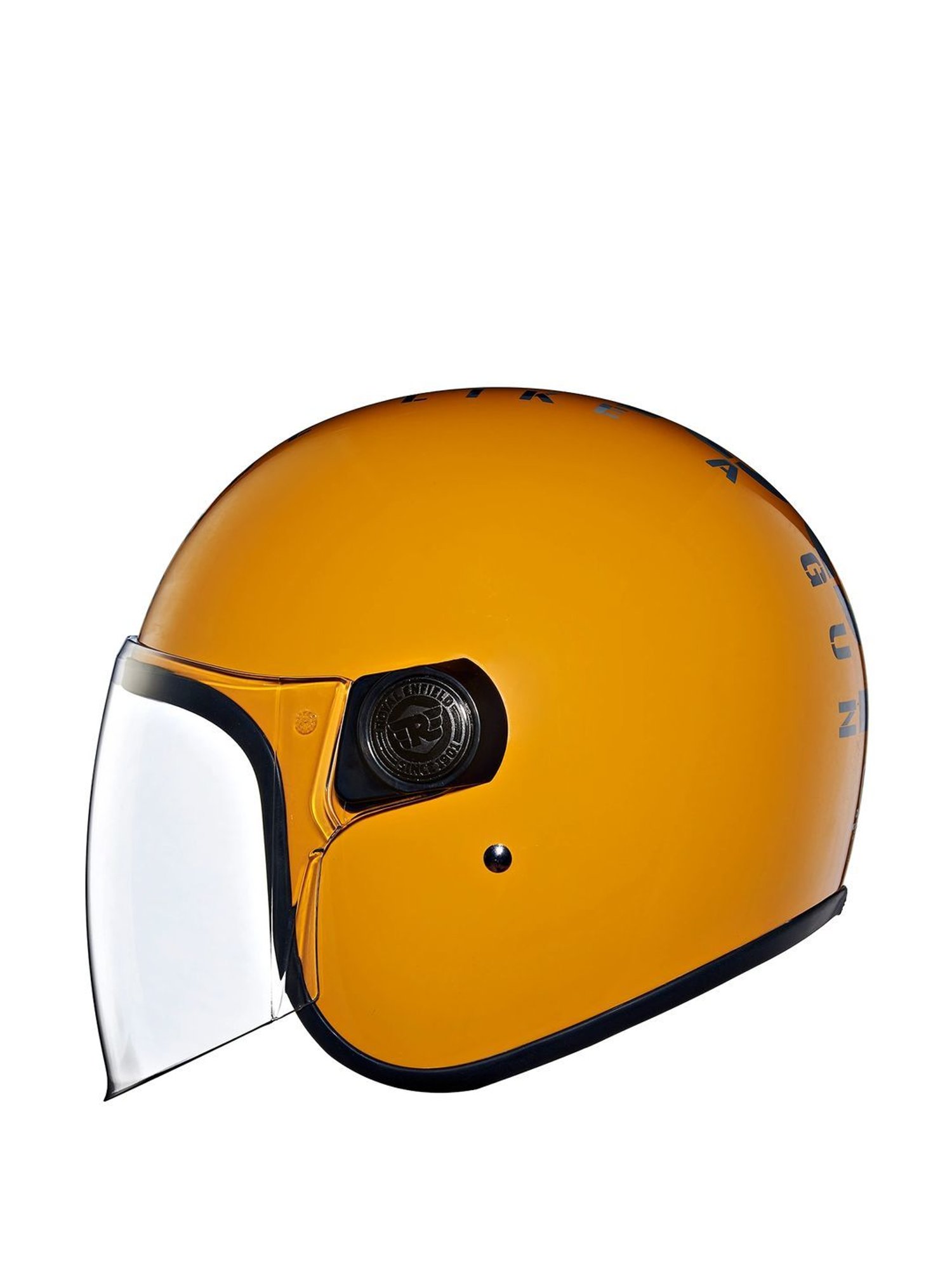 Royal Enfield Gt Yellow Printed Medium Helmet