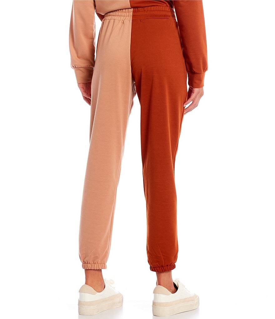 Angie High Rise Stripe Cargo Jogger Pants