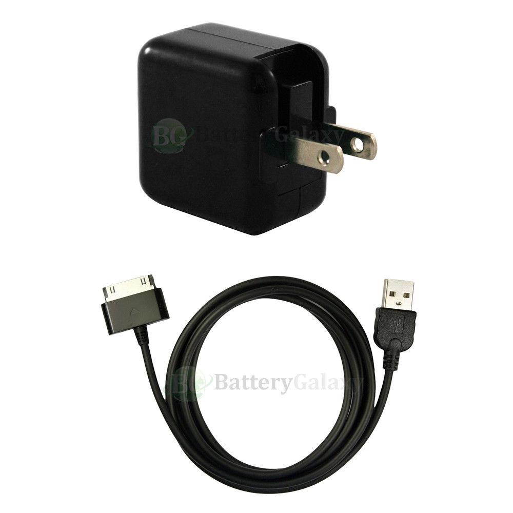 NEW RAPID Wall Charger+USB Cable for Android Samsung Galaxy 1 2 Tab Tablet 10.1"