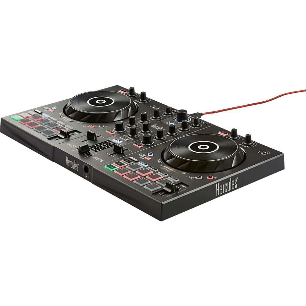Hercules DJControl Inpulse 300 2-Channel DJ Controller for DJUCED w/ Bytech Headphones