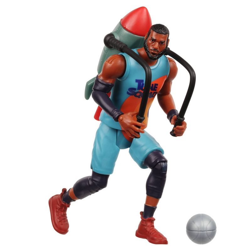 Space Jam: A New Legacy - 5" LeBron James Baller Action Figure with ACME Rocket Pack 4000