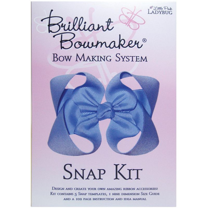 Little Pink Ladybug Brilliant Bowmaker Snap Kit