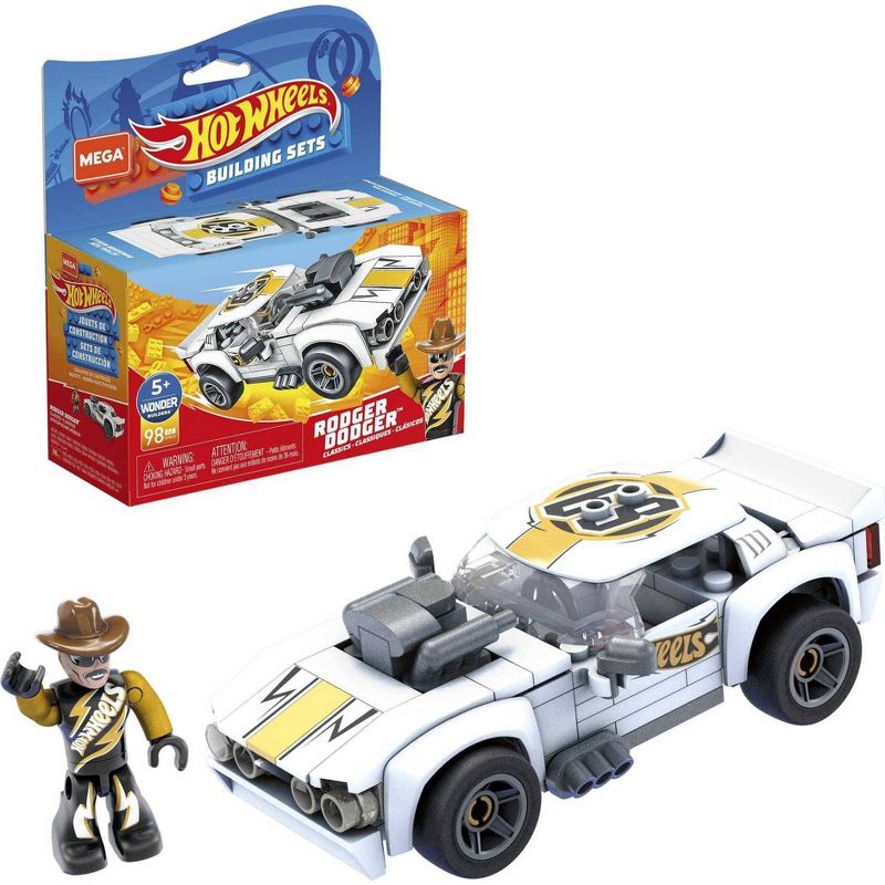 Mega Construx Hot Wheels Rodger Dodger Vehicle