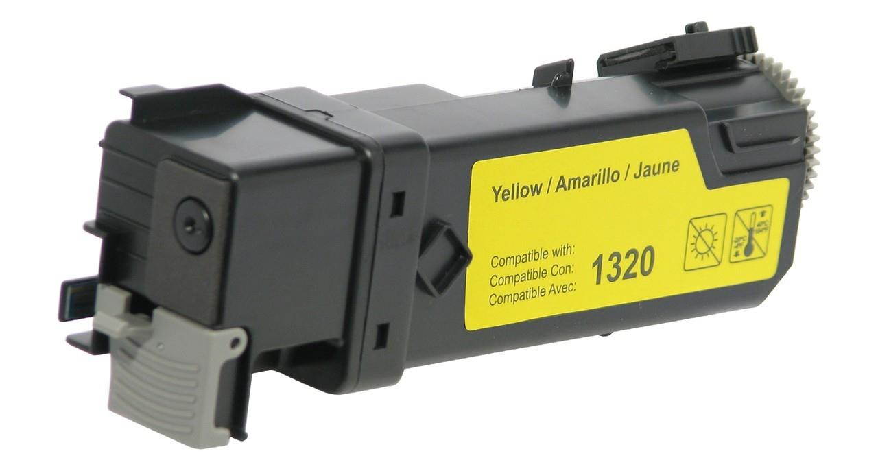 HouseOfToners Compatible Replacement for Dell 1320 (310-9062) High Yield Yellow Toner Cartridge