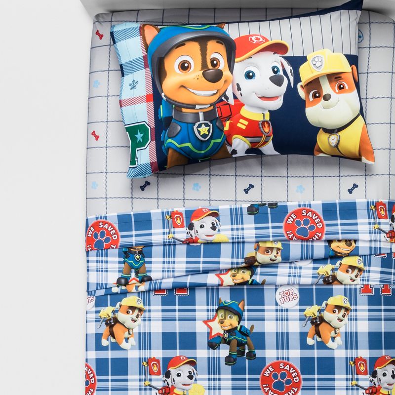 PAW Patrol Twin 3pc Preppy Pups Sheet Set