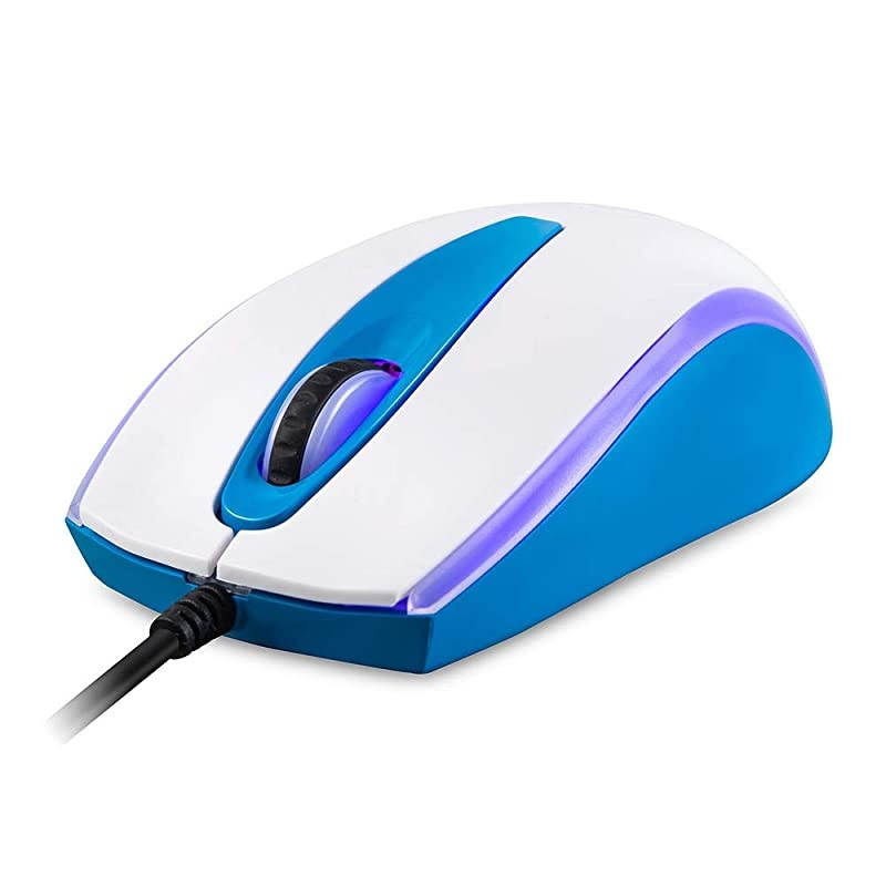 Wired Mouse 1200DPI Rainbow Breathing Light USB Computer Mouse for KidsSchoolOfficeHomeGaming Mouse Compatible with Windows for PC Laptop Desktop MacBookWhite
