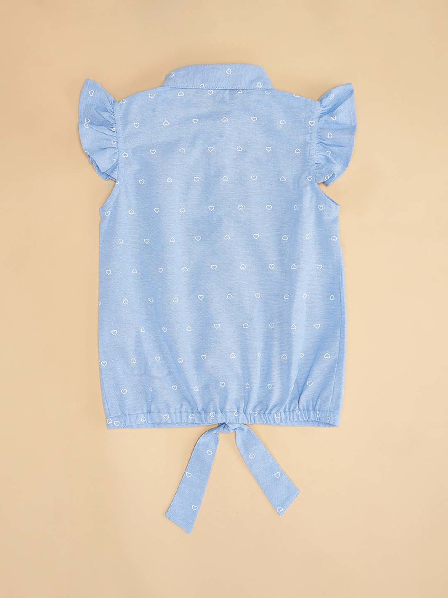 Kidsville Green Cotton Printed T-Shirt