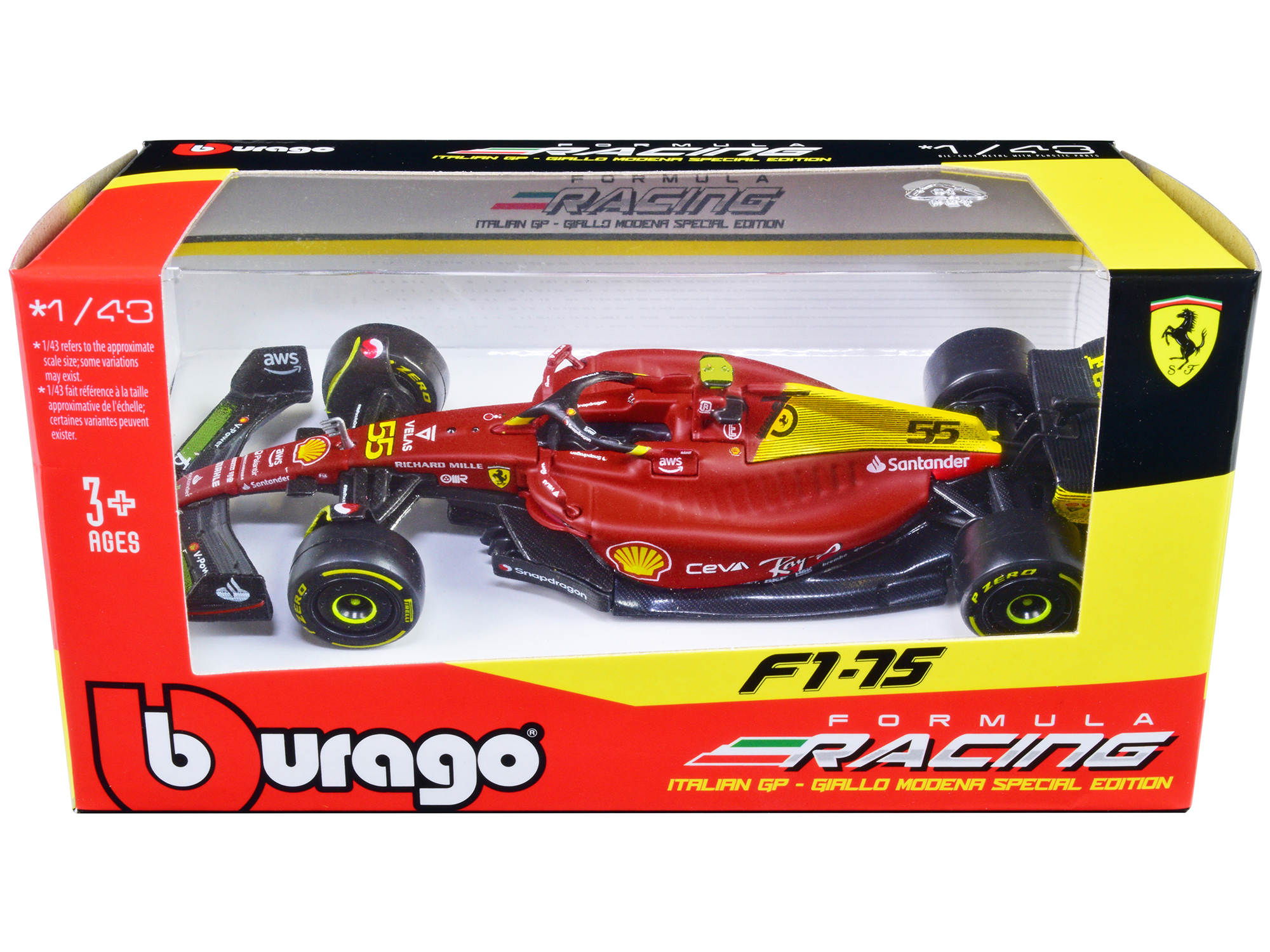 Ferrari 150 Italia #6 Felipe Massa F1 Formula One (2011) 1/18 Diecast Model Car by Hot Wheels