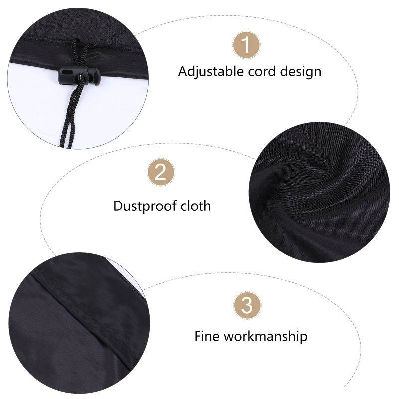 Electronic Piano Keyboard Cover with Adjustable Cord Digital Piano Protector