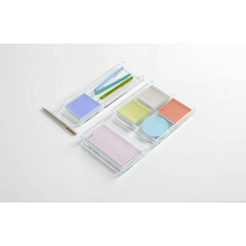 Post-it 3"x6" List Notepad - Light Blue