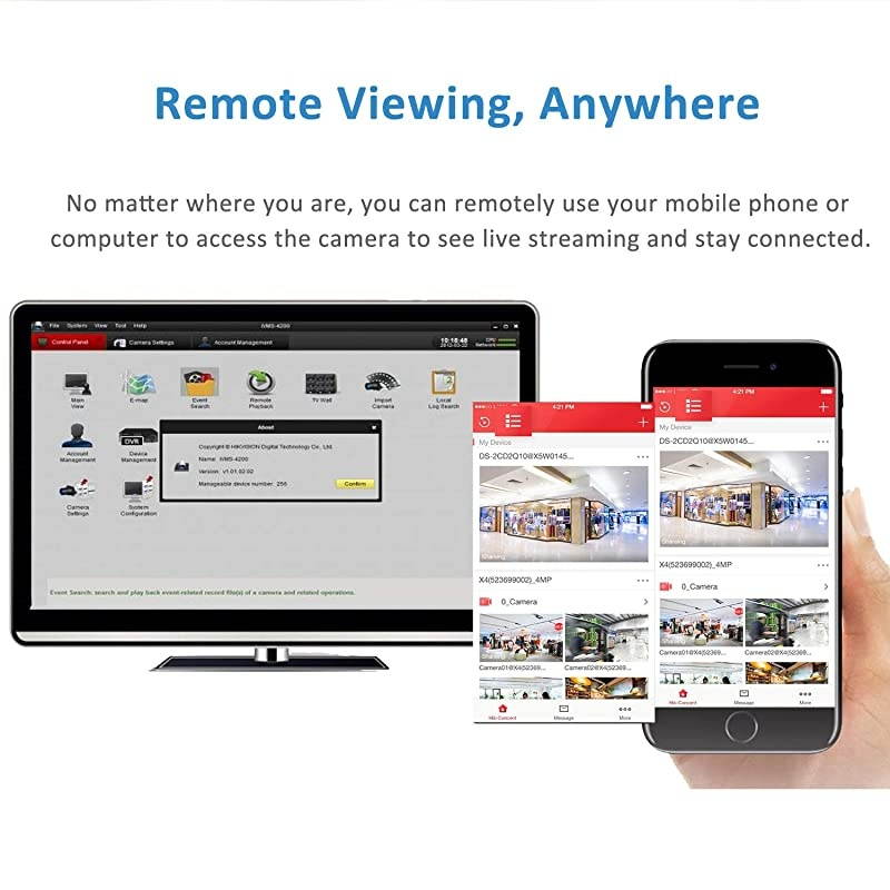 8CH 4K PoE NVR (1080p/3MP/4MP/5MP/6MP/8MP/4K) POE Network Video Recorder IP Home Security Camera System Video Recorder,H.265+ IVMS4200 Backup Without HDD