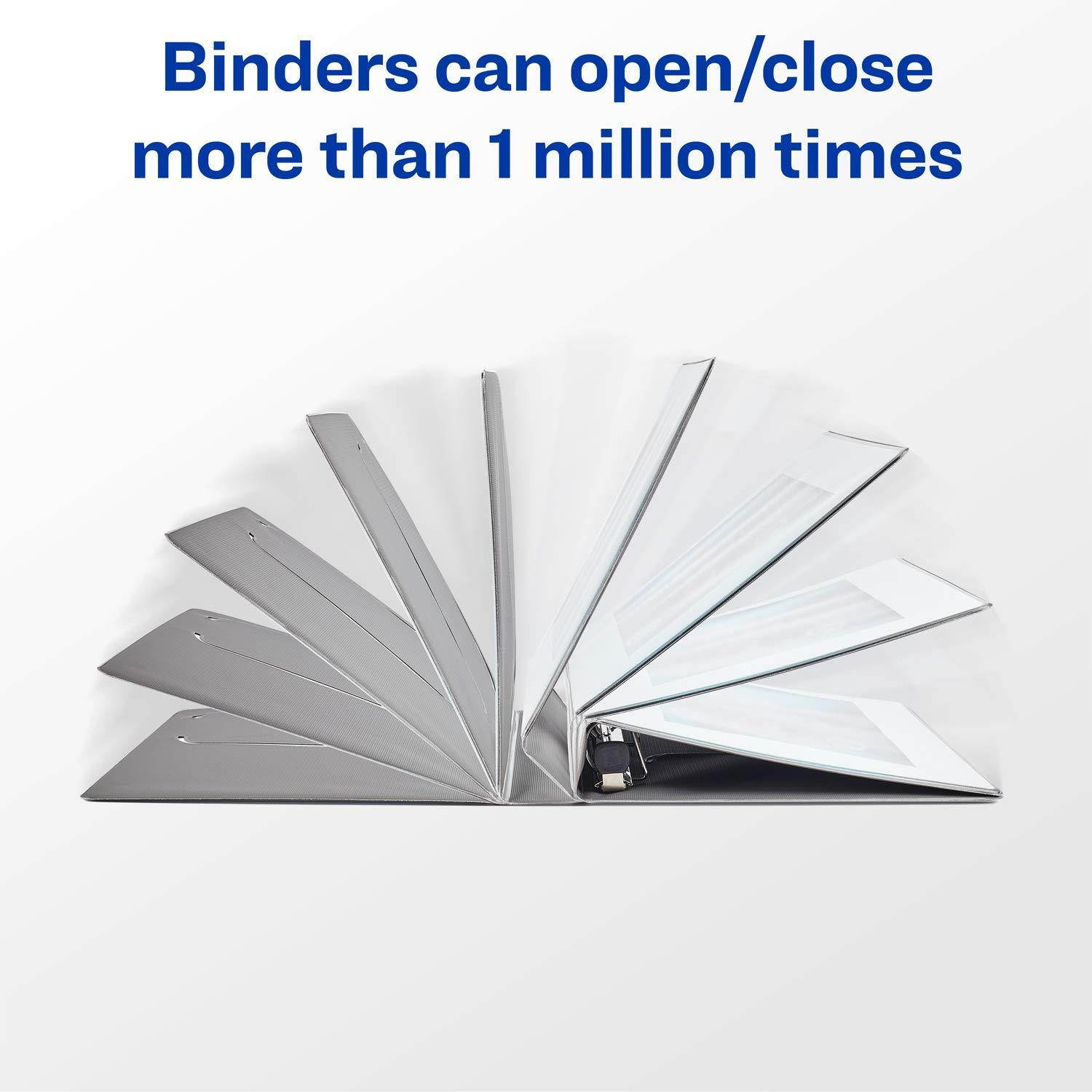 Avery Ultralast Binder with 1-Inch One Touch Slant Rings, Blue (79740)