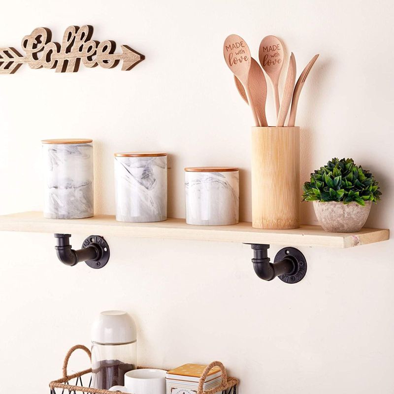 Ivation Outdoor Split Air Conditioner Mount Bracket, Heavy-Duty Wall Mounting Universal AC Bracket with Hardware for Ductless Mini Split Condenser Heat Pumps & HVAC Systems, Max 331 Lb. Capacity