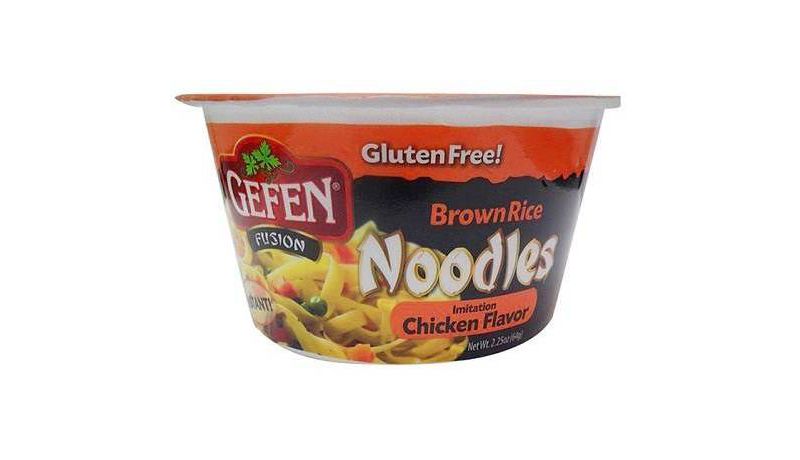 Gefen Gluten-Free Brown Rice Noodle Bowl Chicken Flavor 2.25oz