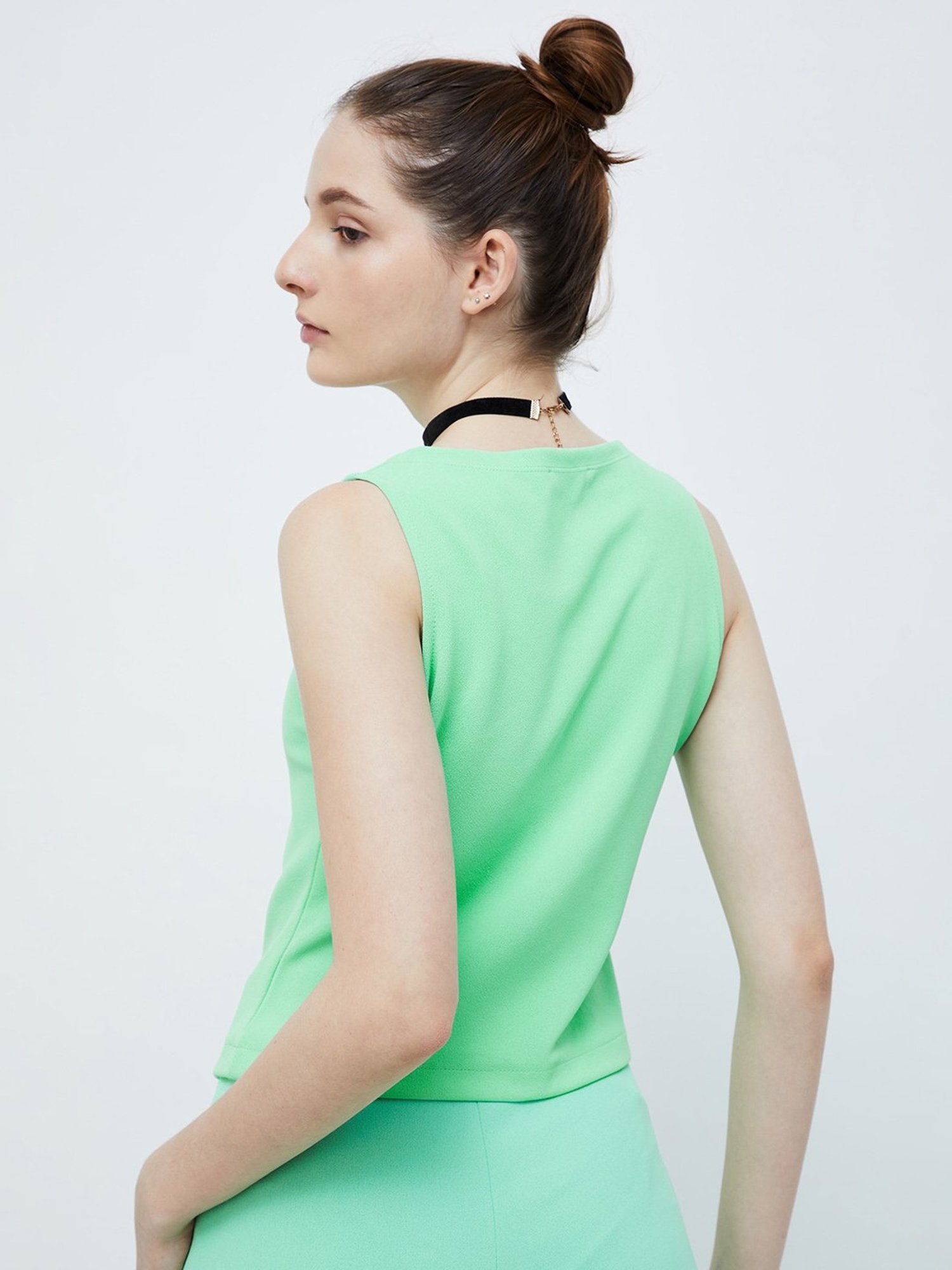 Ginger by Lifestyle Green Regular Fit Top