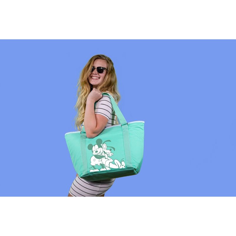 Picnic Time Disney Mickey and Pluto Topanga 16.68qt Tote Cooler Bag - Teal