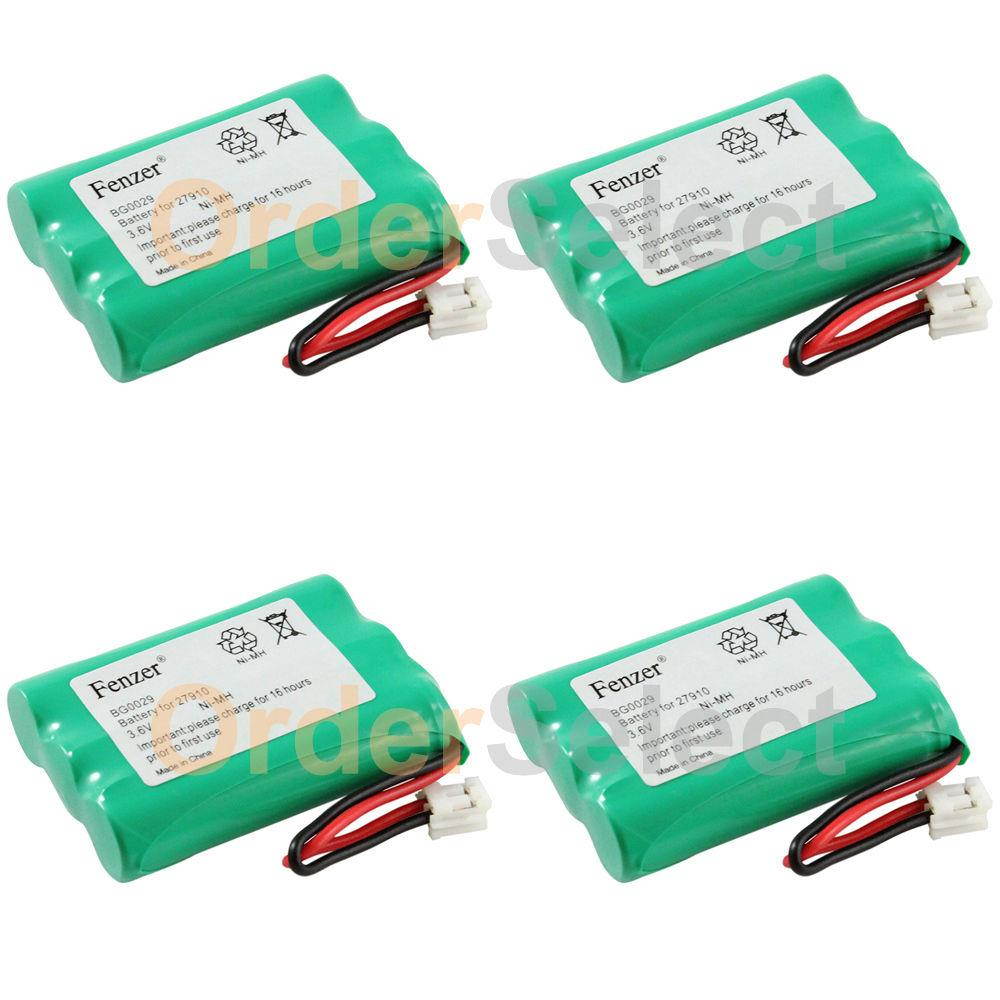 4 NEW Rechargeable Phone Battery for GP GP60AAAH3BMJ GP65AAAH3BMJ Lenmar CBD-958